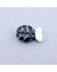 Lampwork perla Riba-handmade...WG75748-05