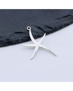 Stainless Steel Privezak Starfish...Q005-02P