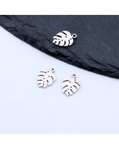 Stainless Steel Privezak List...N090-JN823-AP