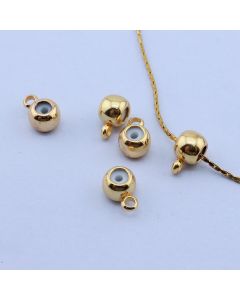 Stoper/Nosači za Priveske 6x1.5 mm, 18k Pozlata...P-209038