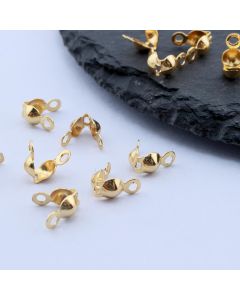 Završeci za sajlicu 8x3.6 mm, 18k Pozlata...P-3560045