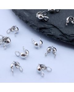 Završeci za sajlicu 6x3.2 mm, Rodijum...P-20780035-R