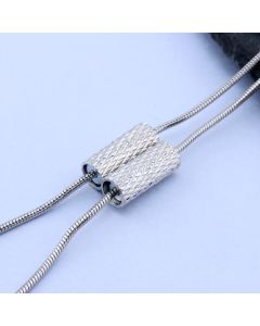 Perla Magnet 4x10 mm, Rodijum...P-227723-R