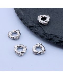 Perla 8x8 mm, Rodijum...P-62075-R