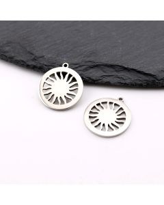 Stainless Steel privezak 20x1 mm, rupa 2mm (23SSK17A)