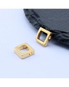 Perla Romb 8x3 mm, 18k Pozlata...P-332033-C