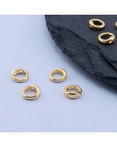 Završeci za sajlu 5x1 mm, 18k Pozlata...P-U056-55G