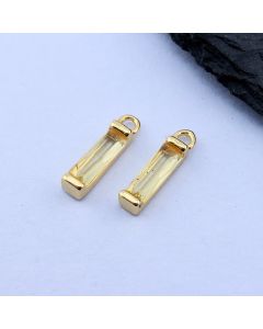 Privezak 14x3 mm, 18k Pozlata...P-C037-08G-G