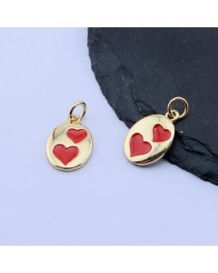 Privezak 15x10 mm, 18k Pozlata...P-332119