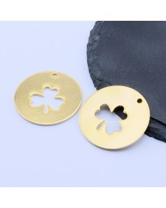 Privezak 28x28 mm, 18k Pozlata...P-332112G