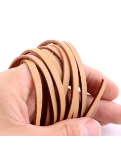 Prirodna koža 5 x 2 mm, boja natur braon (23TK03C)