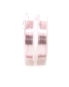 Posrebrena žica Rose Gold -Non Tarnish 1,00 mm. Pakovanje oko 5 metara (POSRG10)