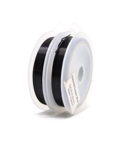 Bižuterijska žica u boji- CRNA Non Tarnish  0,8 mm. Pakovanje oko 8 metara (BŽ-CRNA0,8)