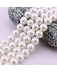 Prirodni 7A sedef biseri  8 mm, rupa oko 0,8mm ( Majorka biseri )  ( JDYZZ18-4 )