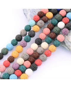 Multikolor Bojena Vulkanska Lava 6 mm  (JDYZS120-7 ) 
