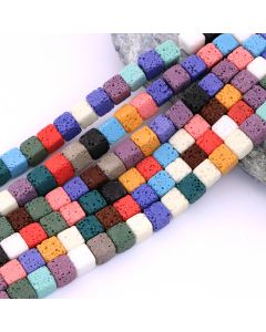 Multikolor Bojena Vulkanska Lava 8x8 mm (JDXHSS26-16 )