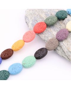 Multikolor Bojena Vulkanska Lava 17x14 mm  (JDXHSS26-4 ) 