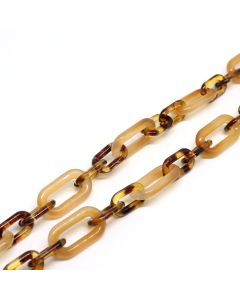 Handmade Akrilni deko lanac... 20.5x11x3mm  ( 536005 )