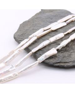 Barok Slatkovodni biseri 23x5.5~6x3~5mm, Rupa: 0.6mm ( SLBISN019 )