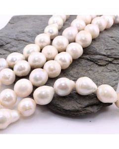 Prirodni Barok Keshi Biseri 12~20x10~14mm,  Rupa: 0.6 mm  ( SLBISQ015025 )