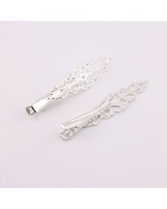 Osnova za šnale aligator 40mm sa podlogom  55x16 mm- Silver  (4629807958)