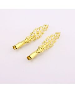 Osnova za šnale aligator 40mm sa podlogom  55x16 mm- Boja Zlata  (4629807959)