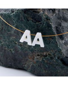 Perla/Privezak od Sedefa- slovo A...S278-072A