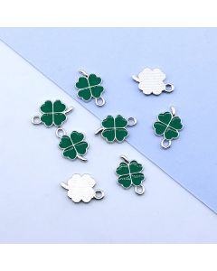 Set Privezaka emajliranih u boji, 16-18 mm, boja srebra... PEM-N055-008-01P