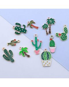 Set Privezaka emajliranih u boji, 8-20x12-28 mm ... PEM-CJ0003-12 