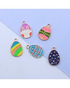 Set Privezaka emajliranih u boji, 13-20 mm ... PEM-YW0002-80