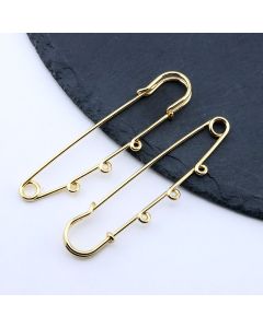 Igla za broš / škotska šnala- pozlata 18K ( IGBR02G )