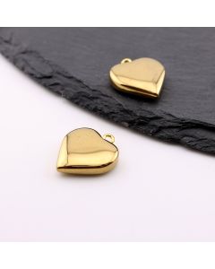 Hematit privezak 23x20x5 mm, alka 2 mm ( 23HEM47CZ )