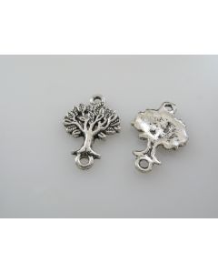 Konektor Drvo 25x16mm, boja antik srebra ( KON116 )