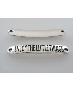 Konektor Enjoy the... 40x6mm, boja antik srebra ( KON117 )