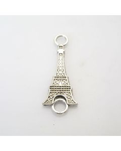 Konektor Ajfel 35 x 12 mm, alke oko 3.5 mm- boja antik srebro  ( KON134 )