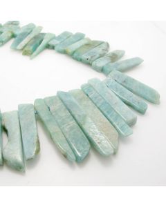 Prirodni poludragi kamen Amazonit  pločice od 25-50 x 10 x 6 mm ( KPAMAZPLOC )