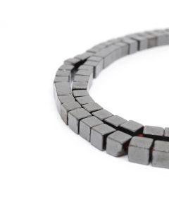 Hematit perle  4x4 mm- boja hematita ( KPHEM64 )