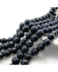 Mesečeva reka fasetirana, Dimenzjia 6 mm. Cena je data za niz od oko 65 perli. ( KPMESR6F )