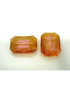 Staklena brušena perla 33x24x12mm KR3-3