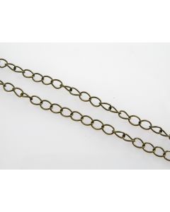 Metalni lanac za krajeve 6x5 mm (L117AM)