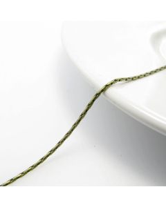 Metalni mesing lanac- boja antik bronze  1mm  ( L3-13AM)