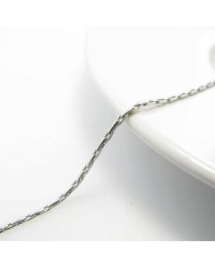 Metalni mesing lanac- boja inoxa  1.5 mm  ( L3-14N)