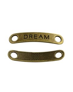 Metalni link 38x8mm- boja antik srebra (link2S)