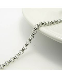 304 Stailness steel lanac- 3 mm prečnik alke  ( LSS19O )