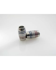 Magnetna kopča  8x 18 mm, rupa 6 mm, boja inoxa    ( MAGKOP101N3B )