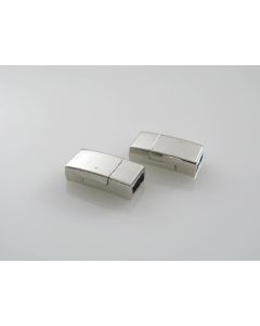 Magnetna kopča  8 x 16 mm, rupa 6x2 mm, boja inoxa    ( MAGKOP103N )