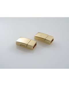 Magnetna kopča  8 x 16 mm, rupa 6x2 mm, boja zlata    ( MAGKOP103Z )