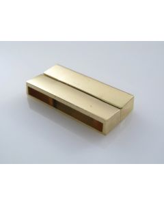 Magnetna kopča 38 x 18 x 6 mm, rupa 35x4 mm, boja zlata ( MAGKOP112Z )