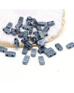 MIYUKI Half Tila , Japanske staklene perle sa 2 rupe (MHT04019)