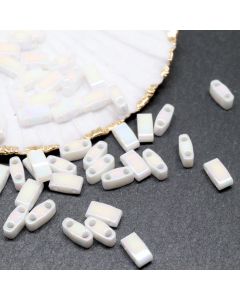 MIYUKI Half Tila , Japanske staklene perle sa 2 rupe (MHT0506)